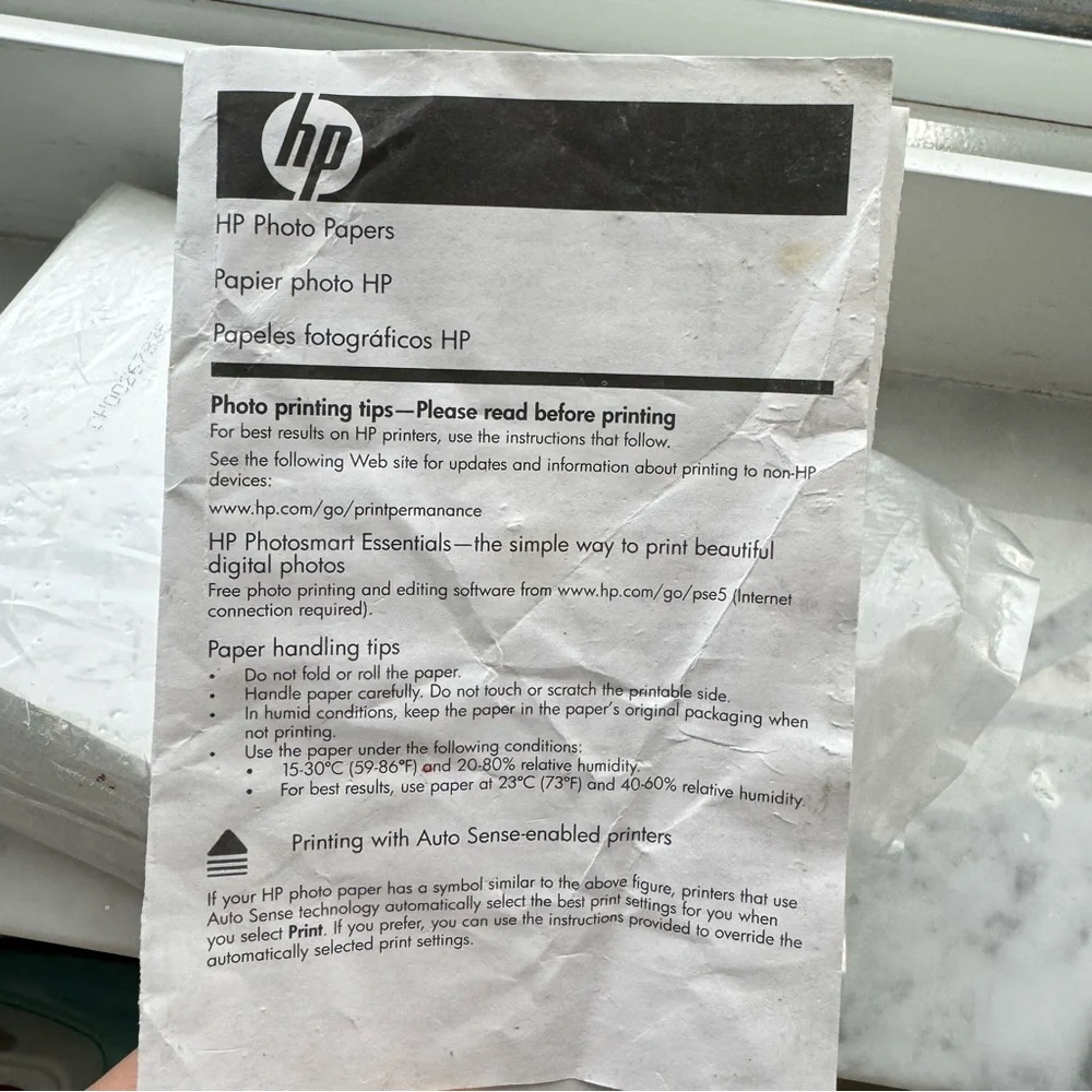 HP Advanced Photo Paper Q6638-60009 Glossy Sheets 4